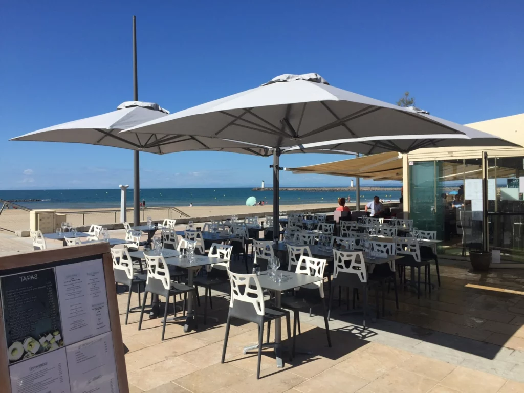 parasol terrasse restaurant